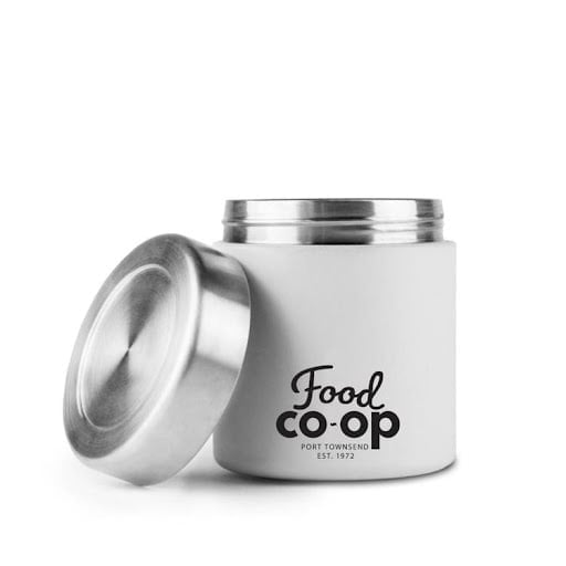 Sustainable food cannister as a company swag idea