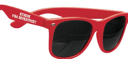 Company-branded sunglasses from Positive Promotions that would make a unique employee gift.