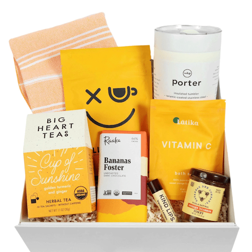 Bright days ahead gift box as a going away gift
