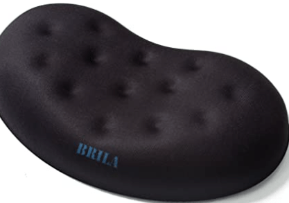 Mouse wrist cushions from BRILA that would make a unique gift for an employee.