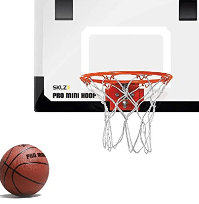 Mini basketball hoop from SKLZ that would make a unique employee gift.