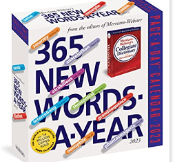 Word-of-the-day calendars from Workman Calendars that would make a unique employee gift.