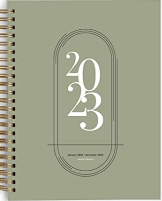 Small notebook planner from Rileys & Co. that would make a unique gift for an employee.