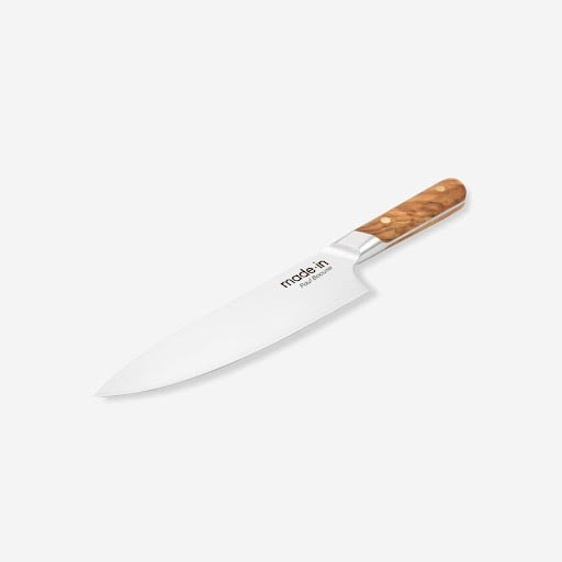 Engraved chefs knife by MadeIn Cookware retirement gift for women