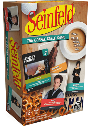 Seinfeld coffee table game that would make a unique employee gift.