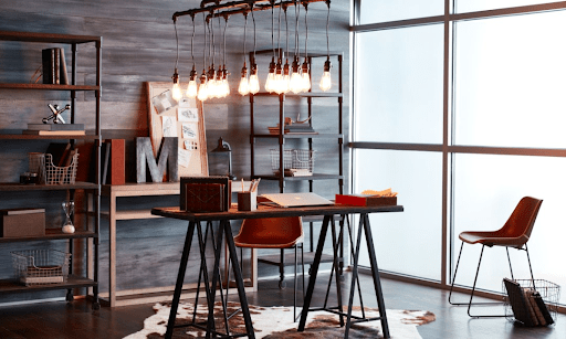Light your room with the right energy as an office decor idea