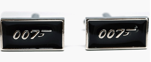 James Bond Cuff links that would make a unique employee gift.
