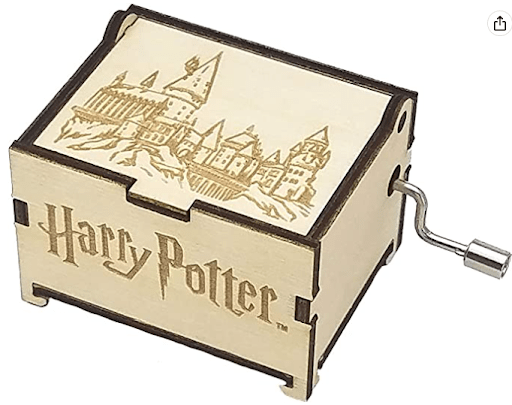 Harry Potter mini music box that would make a unique employee gift.