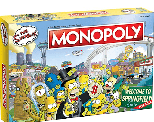 The Simpsons Monopoly that would make a unique employee gift.