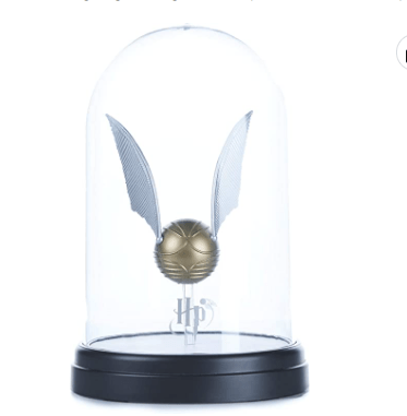 Harry Potter golden snitch lamp that would make a unique employee gift.