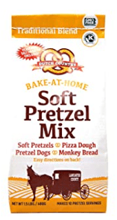 Dutch Country’s soft pretzel mix that would make a unique employee gift.