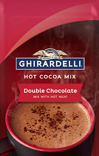 Hot cocoa from Ghirardelli that would make a unique employee gift.