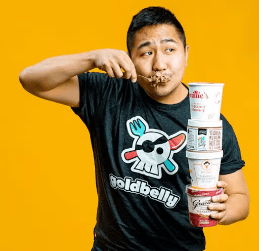 Goldbelly ice cream subscription that would make a unique gift for an employee.
