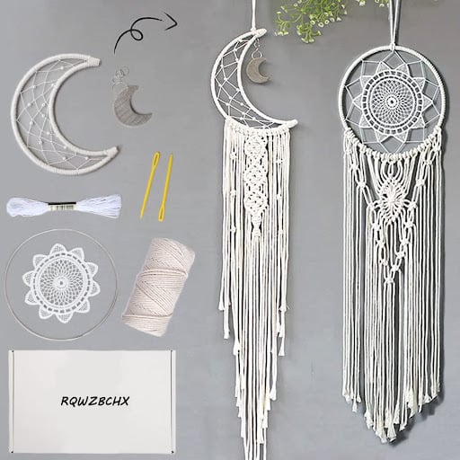 Beginner macrame kit for adults retirement gift for women