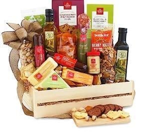 An image of one of many retirement gift ideas, a California Delicious gift basket