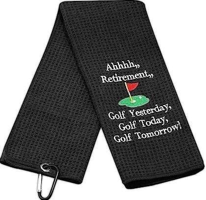 An image of one of many retirement gift ideas, a BLUPARK golf towel