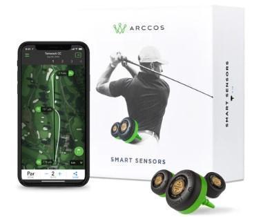 An image of one of many retirement gift ideas, a Arccos Smart Sensors