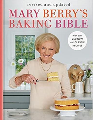 An image of one of many retirement gift ideas, a Mary Berry’s Baking Bible recipe book