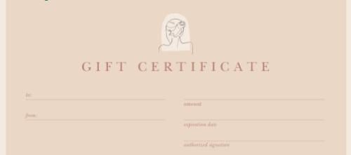 An image of one of many retirement gift ideas, a Personalized Vistaprint certificate