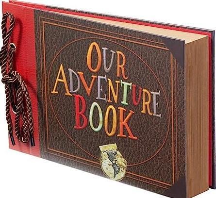 An image of one of many retirement gift ideas, an AMAOGE adventure scrapbook