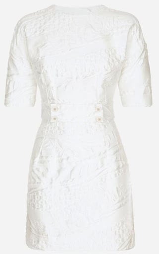An image of one of many retirement gift ideas, a Dolce & Gabbana brocade dress