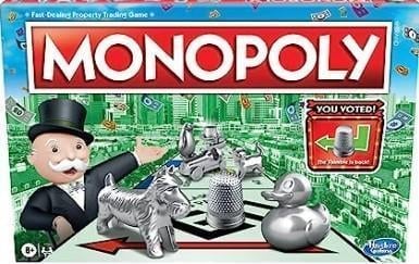 An image of one of many retirement gift ideas, a Monopoly game