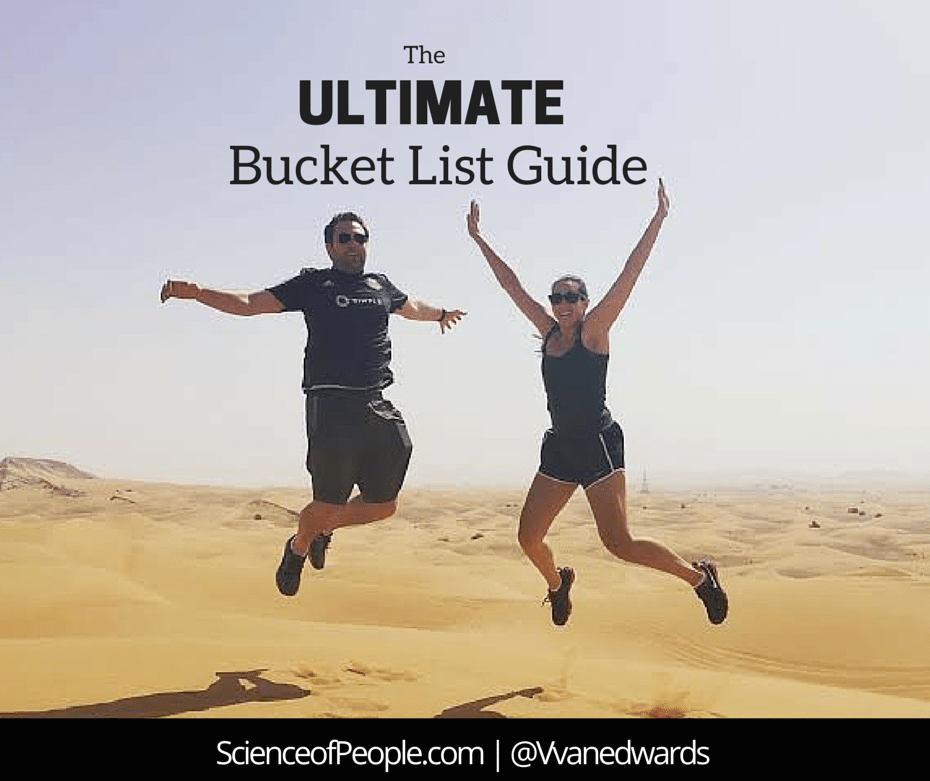 bucket list