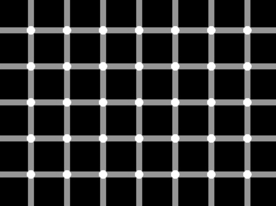 Elusive black dot